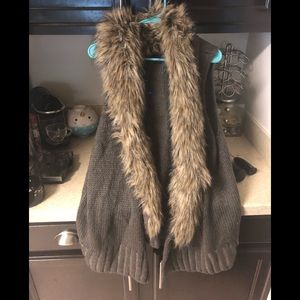 Faux Fur Vest